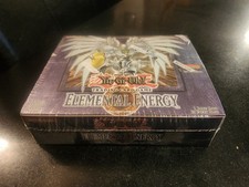 Yugioh Elemental Energy 1st Edition Booster Box Factory Sealed
