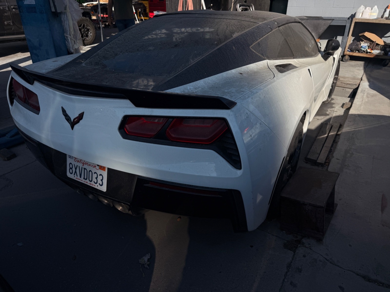 2014 White Chevrolet Corvette   | C7 Corvette Photo 4
