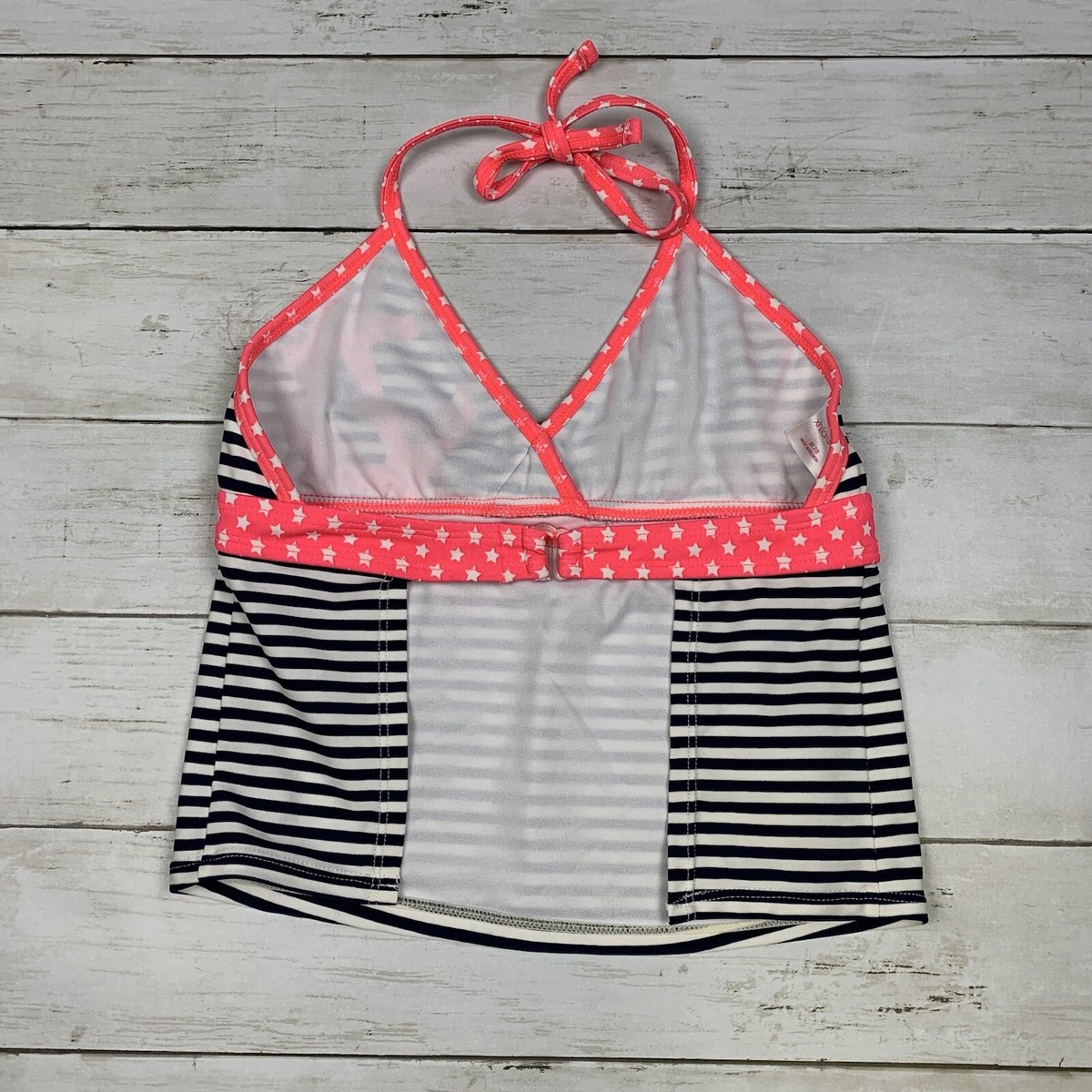 Xhilaration Kids Size M (7/8) Tankini Anchor Nautical