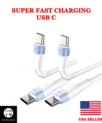 2 pack usb-c type-c 3.1 Super fast charging data transfer cable for Samsung 60W