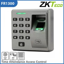 ZKTeco Time Clocks for Employees Fingerprint RFID Password Punching in One