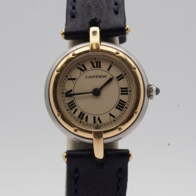 Cartier Panthere Ronde 1057920 Steel/Gold Vintage Beautiful