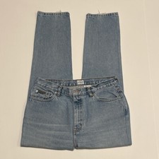 VINTAGE CALVIN KLEIN CLASSIC FIT DOUBLE STONEWASH JEANS SIZE 14 