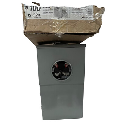 EATON CORPORATION MBE1224B100TS Meter Base (NEW Open Box)