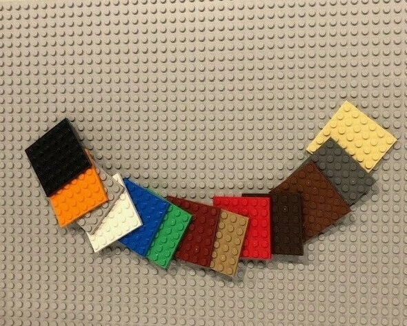 Lego Plates - 6X6, 6X8, 6X10, 6X12, 6X14, 6X16 -  You Pick The Color & Quantity - Image 2 of 4