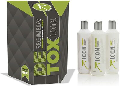 ICON Detox Set (Energy Shampoo, Energize Conditioner, Shift Treatment 8.5 oz)