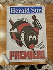 Signed 2000 WEG Essendon BombersAFL / VFL Premiership Poster Herald-Sun