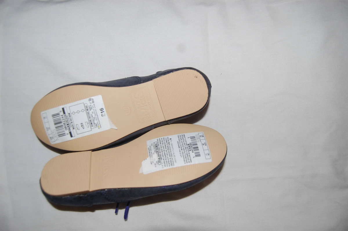 Marks and shop spencers navy shoes