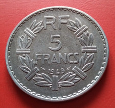 Monnaie France 5 Francs 1949 Lavrillier KM#888b.1  [1389]