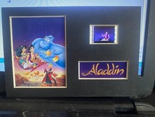 6x4 Disney Aladdin film cell display