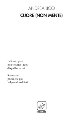 Cuore (non mente) - Lico Andrea