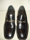 100% AUTHENTIC USED MEN GUCCI BLACK BIT DRIVERS/LOAFERS EU 42 D/US 9 D — photo 1