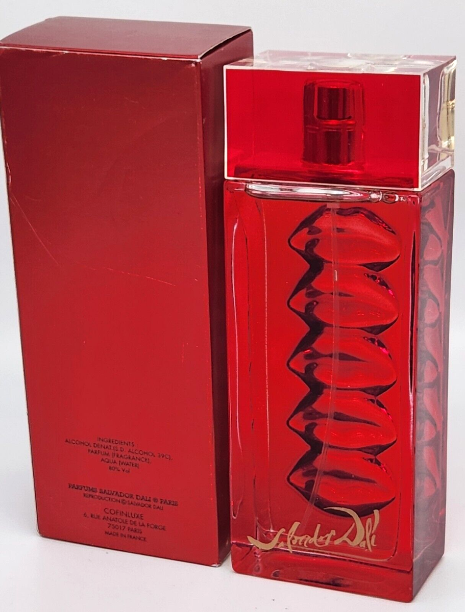 Ruby Lips For Women By Salvador Dali Eau de Toilette Spray 3.4 fl