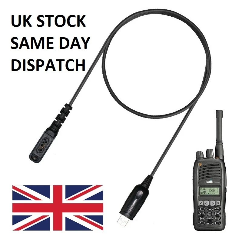 FTDI USB Programming Cable TAIT TP7110 TP8110 TP8115 TP8120 TP9300 TP9360 DMR TP9700