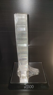 Wolkenkratzer Modell International Commerce Centre Hong Kong Skyscraper miniatur