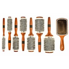 HEAD JOG Ceramic Wood Radial Brush 16mm,25mm,33mm,38mm,43mm,53mm,63mm, Paddle