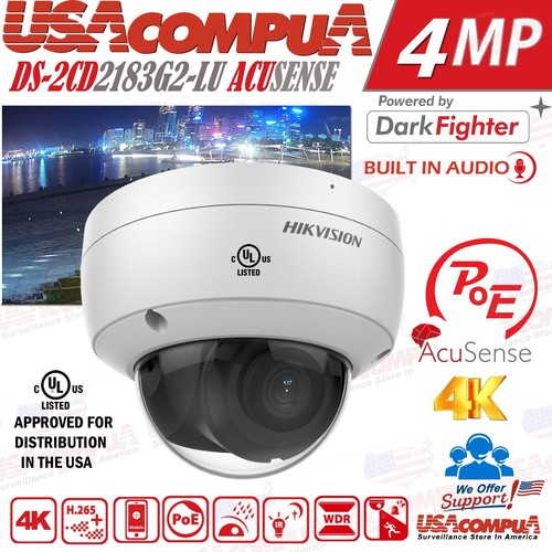 Hikvision Ds 2cd2183g2 HIK-TECH US DS-2CD2183G2-IU 4K 8MP IP