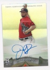 2014 Bowman Platinum Jake Barrett Auto Autograph