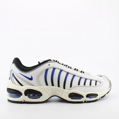 Nike Air Max Tailwind IV Lace-Up White Leather Mens Trainers AQ2567 105