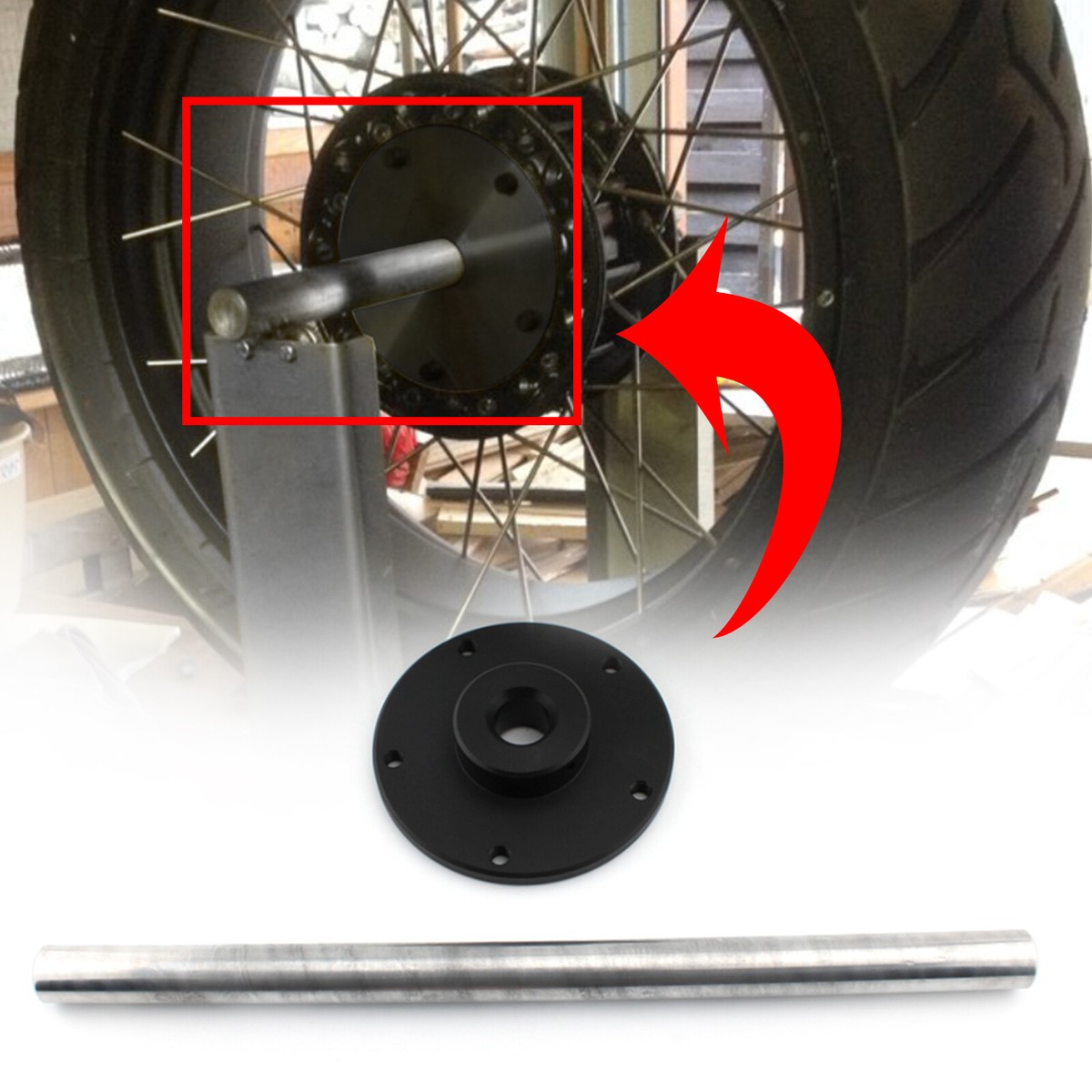 ST WHEEL BALANCER TOOL SPINDLE ROD FOR R1200GS R1250GS R1200 R1250