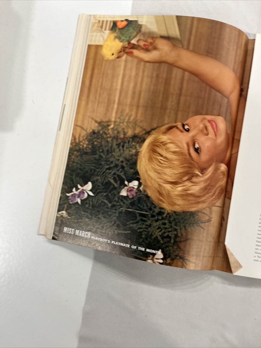 March 1963 Vintage Playboy Magazine with Centerfold | eBay