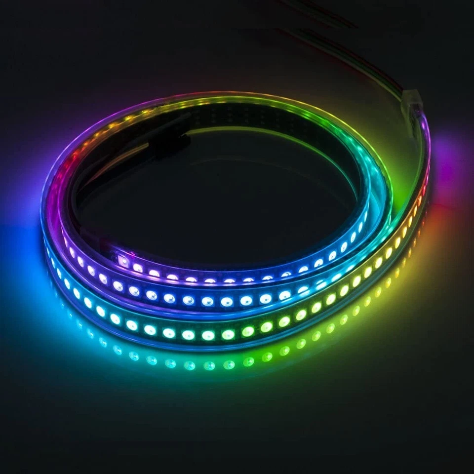 5M Chasing Dream Magic Color RGB 5050 WS2811 IC LED Strip Light + Remote + Power - Image 2 of 4
