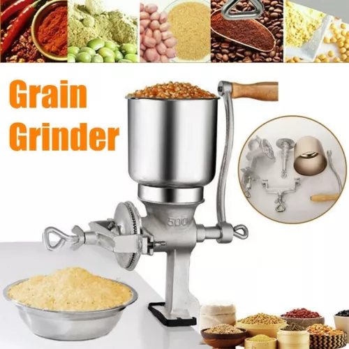 Getreidemühle Kaffeemühle Kornmühle Nussmühle Handmühle Haushalt Handbetrieb DE - Bild 1 von 12