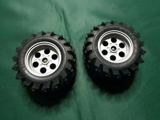 Ruote anteriori Nikko Tronico Rough Rider 1/10 gomme Brat Rhino no Rhino Aero