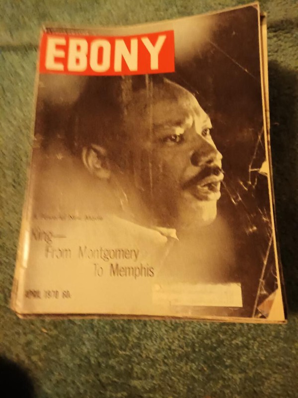 Vintage-EBONY MAGAZINE-Dr. Martin Luther King (April 1970)