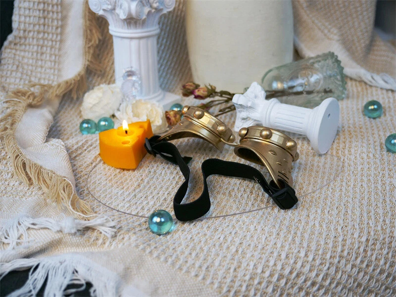 Anime Genshin Impact Bennett Gafas Máscaras para los ojos Tocado Juegos con disfraces Accesorios Prendas para la cabeza Foto 3 de 4