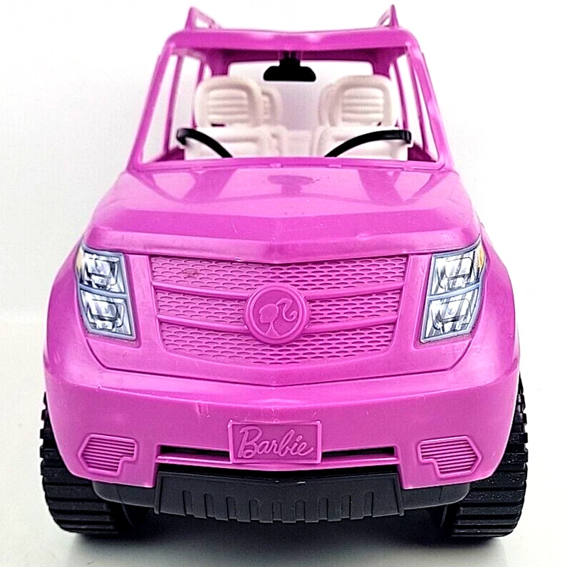 Barbie Rosa Cadillac Escalade Mattel 2016 FGC99 SUV Coche Todoterreno Jeep Foto 3 de 4