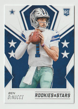 2020 Rookies and Stars #153 Ben DiNucci RC - Dallas Cowboys