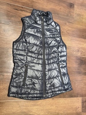 Columbia Omni-Heat Black Insulated Full Zip Puffer Vest Women's Size S