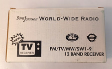 Borg Johnson HS-912R World-Wide Radio, FM/TV/MW AM /SW1-9 12 Band Receiver