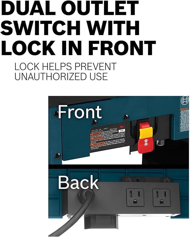 RA1181 Benchtop Router Table 27 in. x 18 in. Aluminum Top with 2-1/2 in - Image 2 of 4