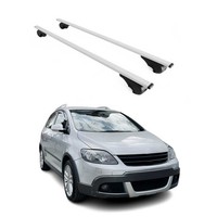 DachträGer GrundträGer FüR VW Golf SchräGheck 2003-2008 75Kg Stahl Silber 2 Tlg