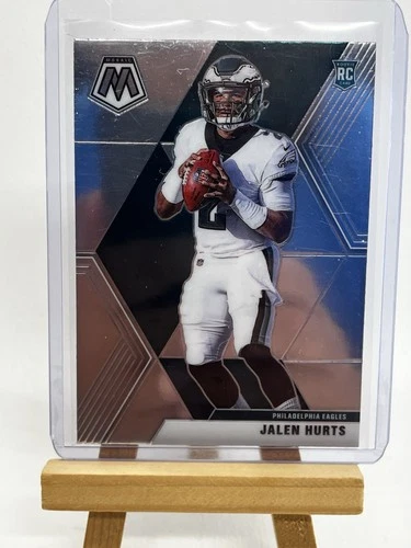2020 Panini Mosaic #222 Jalen Hurts Rookie Card Philadelphia Eagles Super Bowl