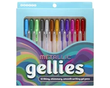 Snifty Pen Gellies Gel Pen Set (Metallic) (12) [RJCSPBS045]
