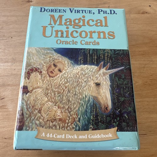 Doreen Virtue Magical Unicorns Oracle Deck 44 Cards with Guidebook )B/R6)