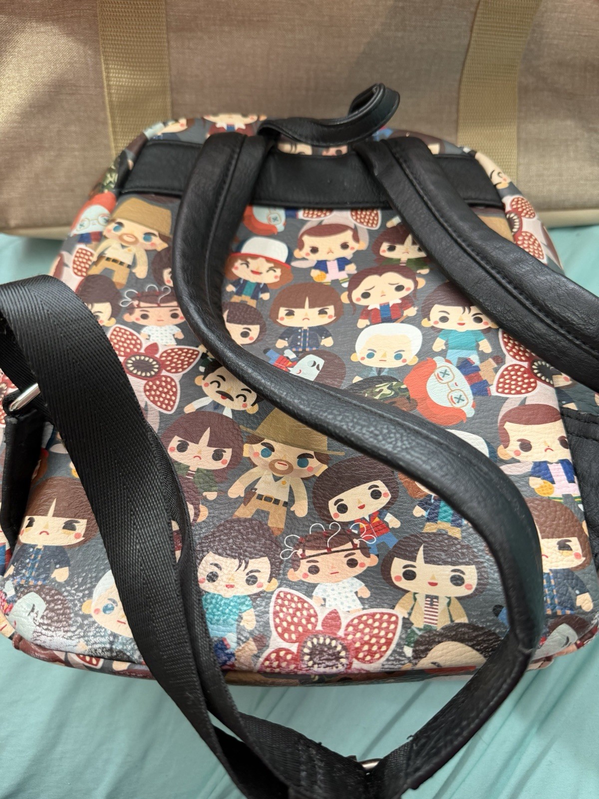 Loungefly Stranger Things Mini Backpack Chibi Cha… - image 2