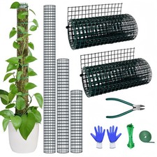 Moss Pole DIY Kit, 6.6/13.2/26.4ft Metal Moss Pole for Plants