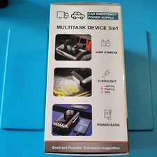 Powerful Portable Vehicle Battery Jump Starter