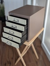 Bisley 5 drawer desktop filing cabinet 2004 Surface Protectors 