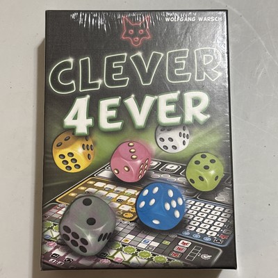 Clever 4Ever: Roll & Write Dice Board Game-Stronghold Games NIB Yahtzee-Like
