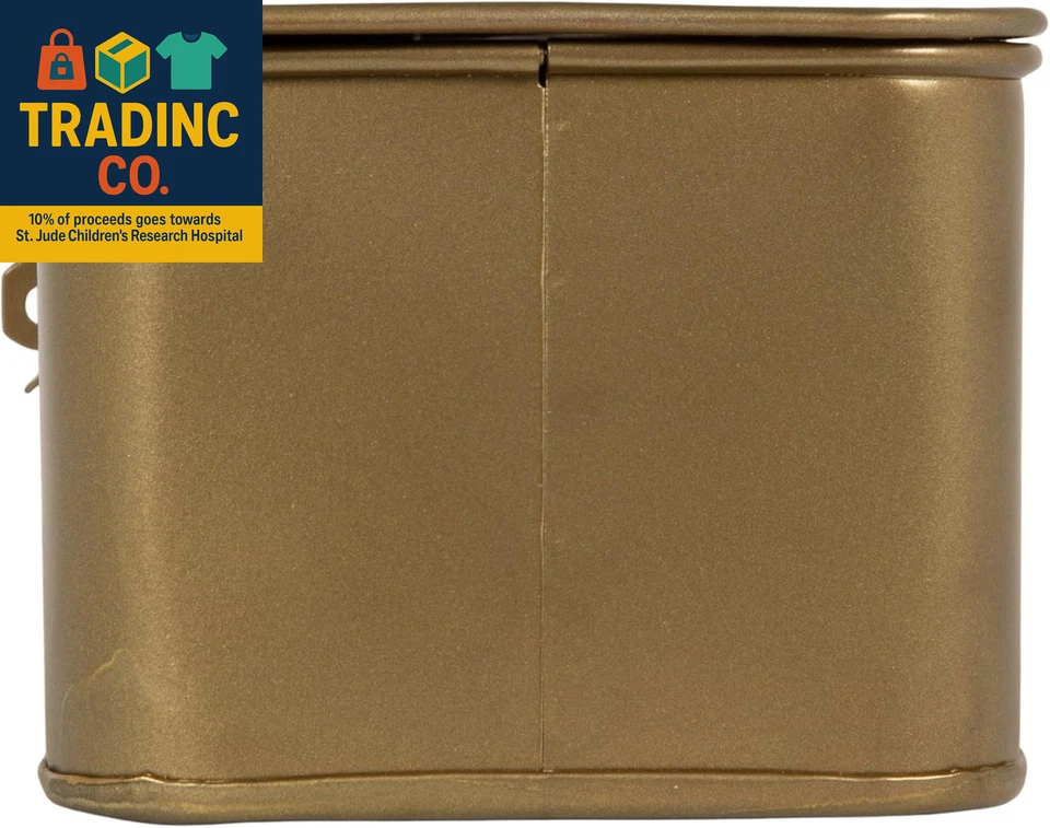 Decorative Metal Boxes with Gold Finish (Set of 3 Sizes) - Image 3 of 4