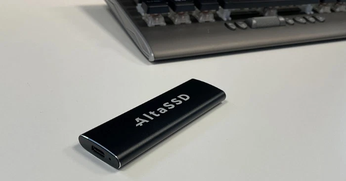 AltaSSD USB Externe Festplatte 240GB Slim USB Solid-State-Laufwerk - Bild 2 von 2