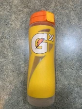 Gatorade GX 30oz Squeeze Bottle Yellow Non-Slip Gym Sports