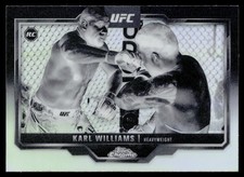 2025 Topps Chrome UFC #30 Karl Williams Negative Refractor