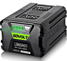60V 5.0Ah Replacement for Greenworks Pro 60V Battery Compatible with Greenwor...