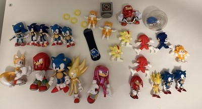 Sonic Jakks Pacific Toy Lot Knuckles Tails Super Sonic Adventure